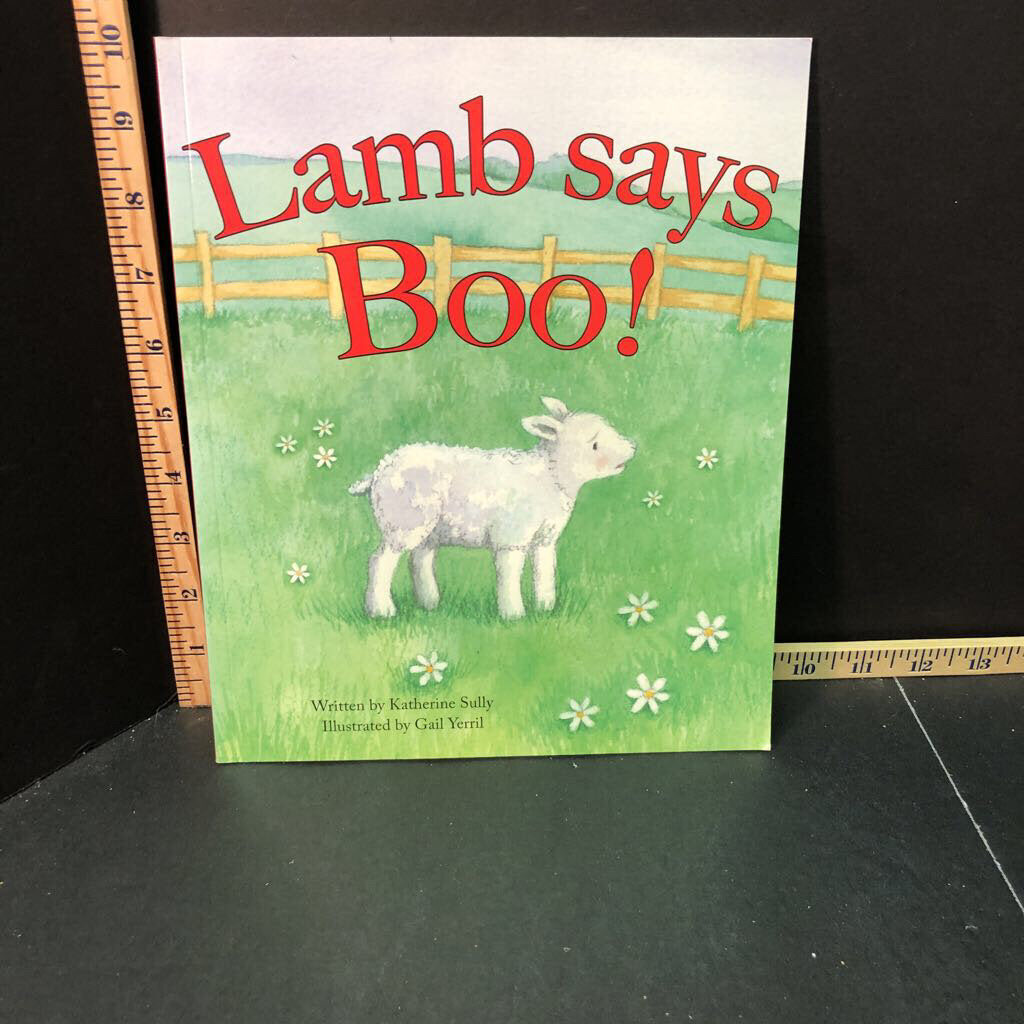 Lamb says Boo!(Katherine Sully)-paperback