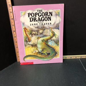 The popcorn dragon(Jane Thayer)-paperback