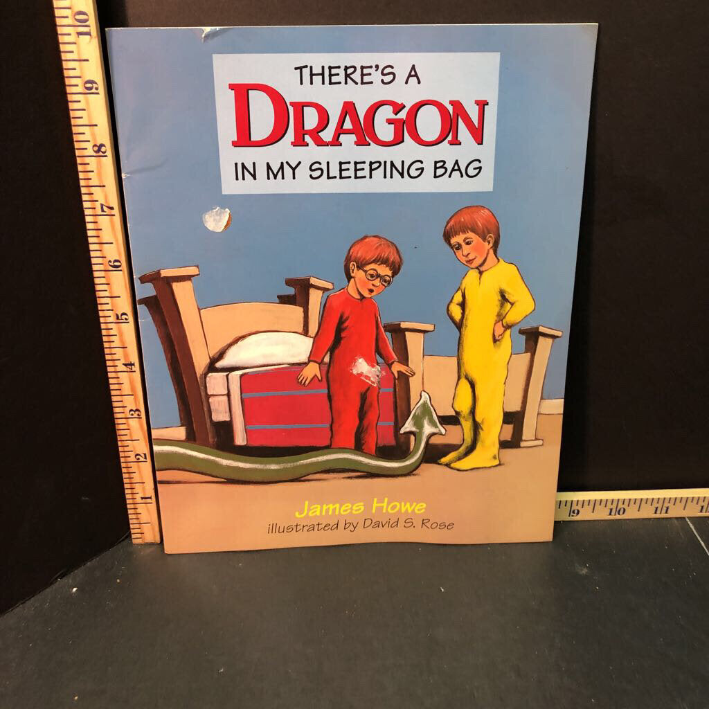 There's a dragon in my sleeping bag(James Howe)-paperback