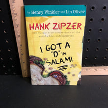 Load image into Gallery viewer, I Got a D in Salami (Book 2)(Hank Zipzer)(Henry Winkler &amp; Lin Oliver)-series
