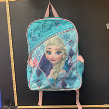 Load image into Gallery viewer, Elsa bookbag
