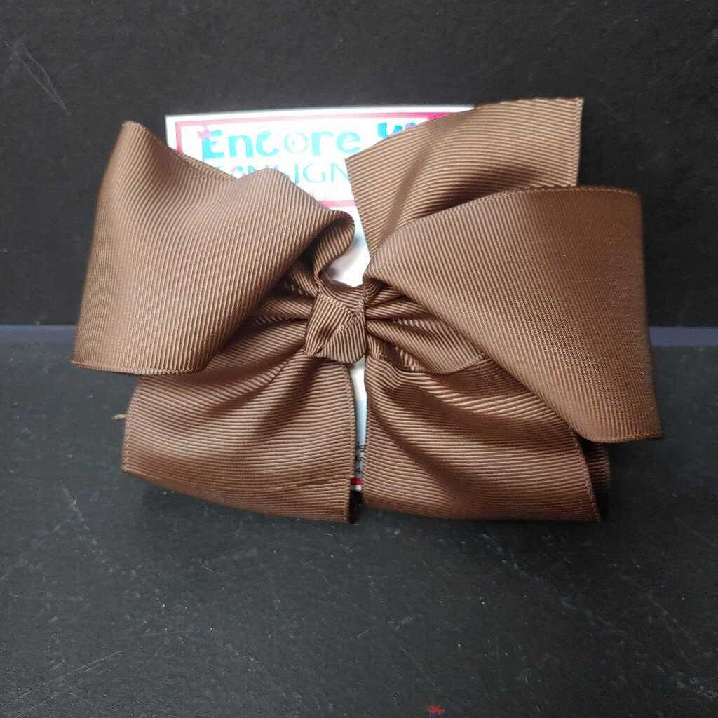 solid clip-on hairbow