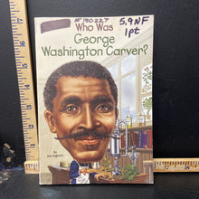 Load image into Gallery viewer, Who was George Washington Carver? (Who HQ) (Jim Gigliotti) (Notable Person) -educational
