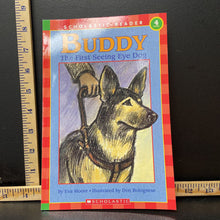 Load image into Gallery viewer, Buddy The First Seeing Eye Dog (Scholastic Reader Level 4) -reader

