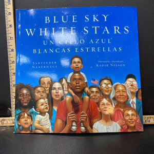 Blue Sky White Stars (Sarvinder Naberhaus) (Dolly Parton Imagination Library) (Fourth of July) -paperback