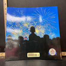 Load image into Gallery viewer, Blue Sky White Stars (Sarvinder Naberhaus) (Dolly Parton Imagination Library) (Fourth of July) -paperback
