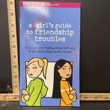 Load image into Gallery viewer, A Smart Girl&#39;s Guide to Friendship Troubles (American Girl) (Patti Kelley Criswell) -paperback
