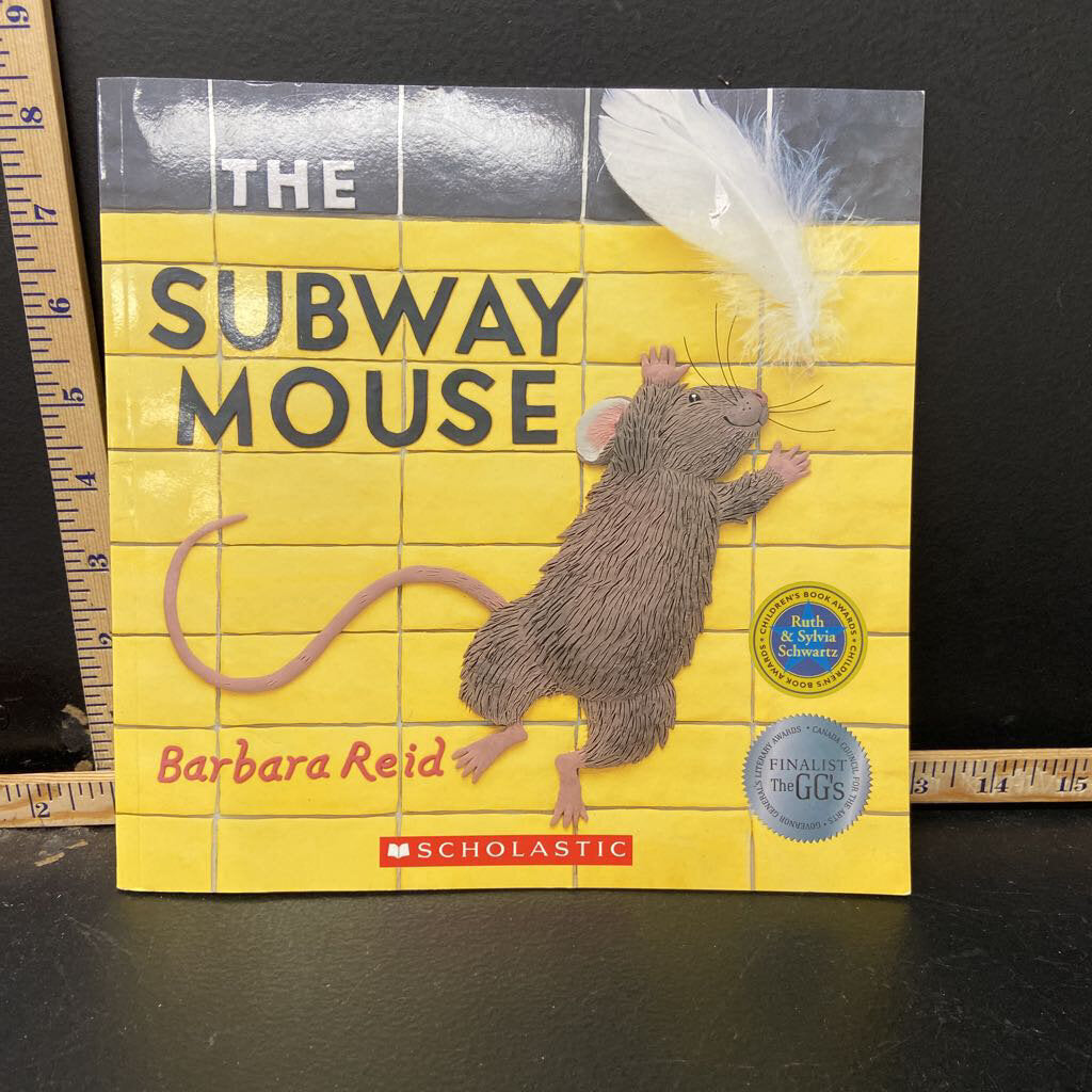Subway Mouse (Barbara Reid)-paperback