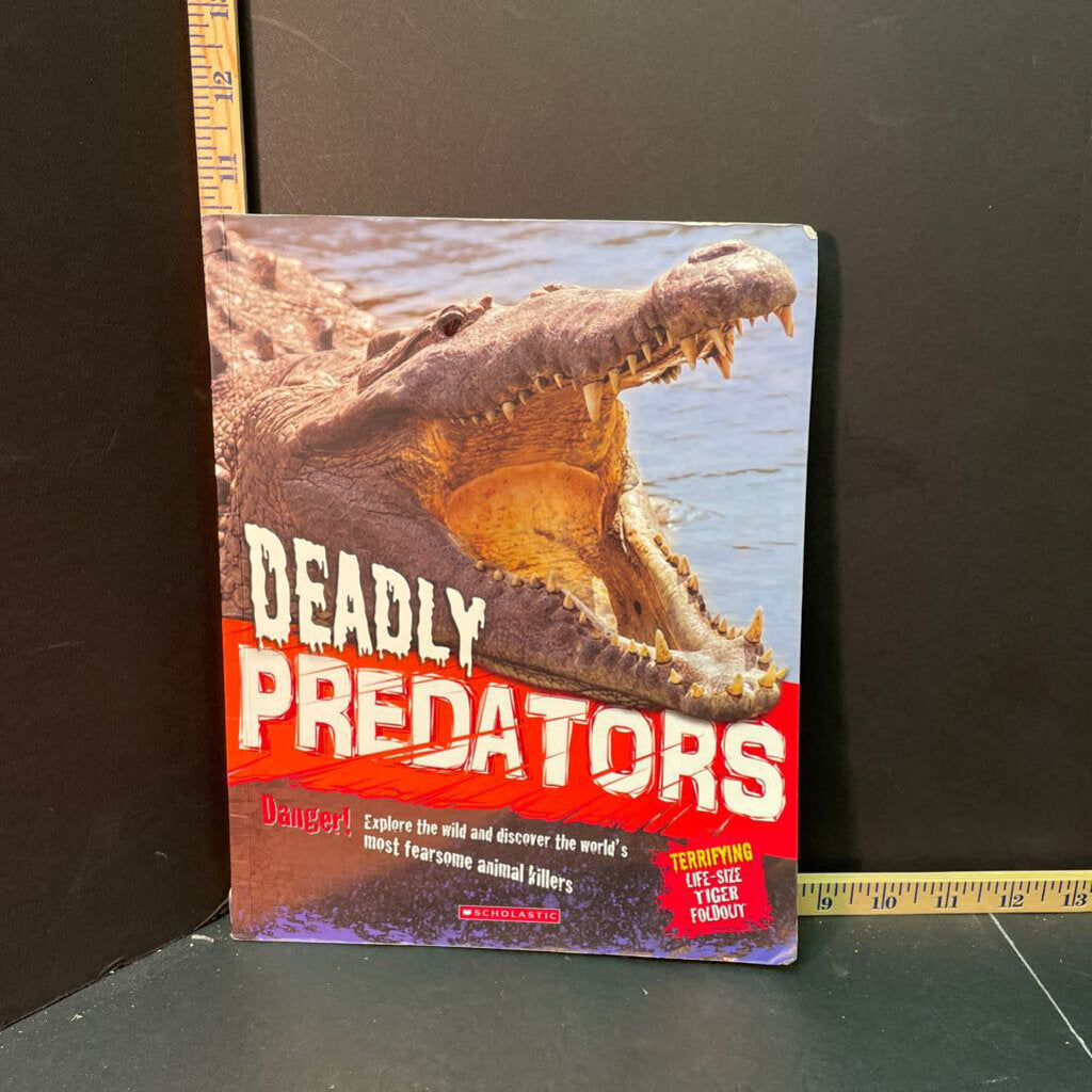 Deadly Predators (Camilla De La Bedoyere)-educational