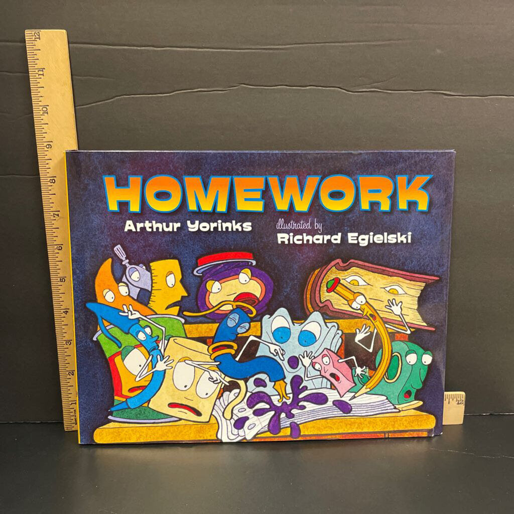 Homework (Arthur Yorinks)-hardcover
