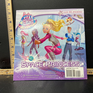 Space Princess (Barbie) -paperback
