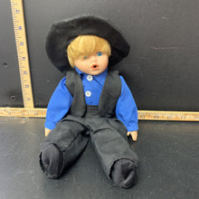 Load image into Gallery viewer, Collectible Amish Porcelain Boy Doll
