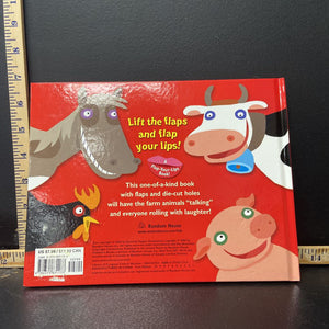 Look Who's Talking! On the Farm(Danny Tepper)(A Flap-your-lips book!)-hardcover