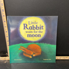 Load image into Gallery viewer, Little Rabbit waits for the moon(Beth Shoshan)-paperback
