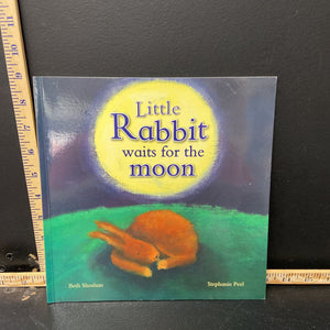 Little Rabbit waits for the moon(Beth Shoshan)-paperback