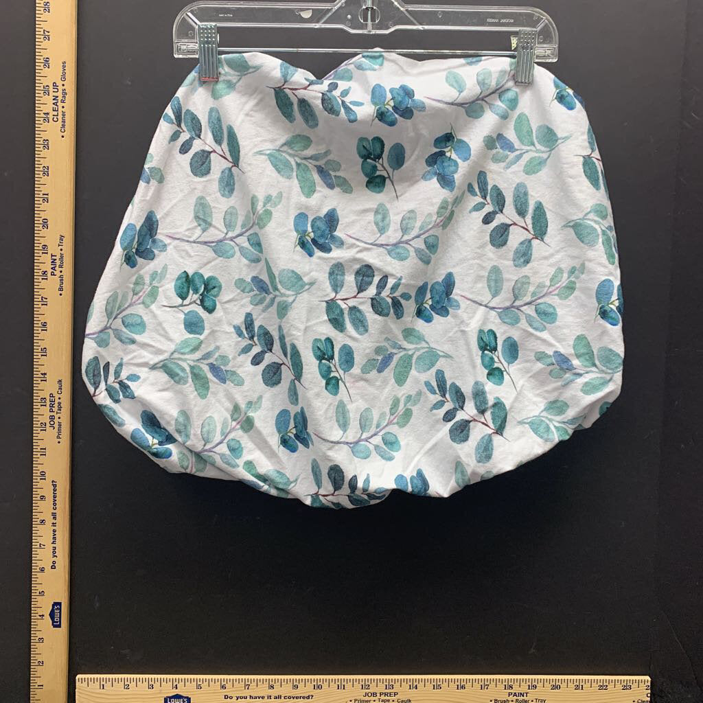 floral bassinet sheet cover