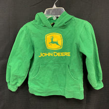 Load image into Gallery viewer, &quot;John Deere&quot;hooded pull over pocket sweatshirt
