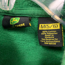Load image into Gallery viewer, &quot;John Deere&quot;hooded pull over pocket sweatshirt
