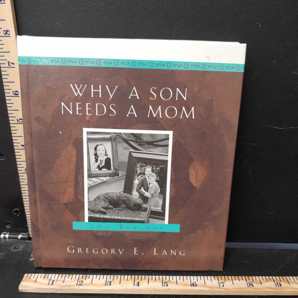 Why a Son Needs a Mom (Gregory E. Lang) -parenting