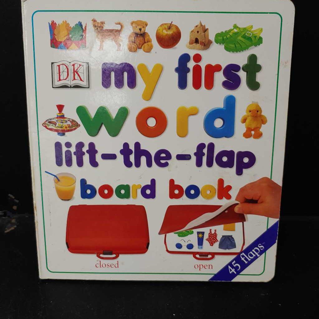 My First Word Lift-The-Flap -board