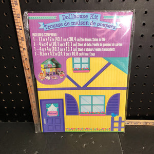 Cardboard Dollhouse Kit