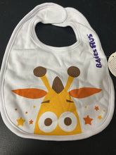 Load image into Gallery viewer, Geoffrey Giraffe Infant Baby Bib [new]
