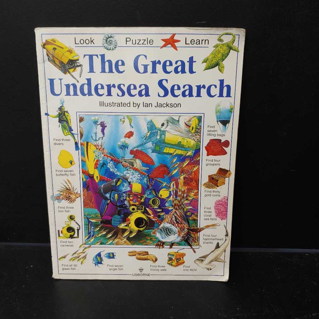 The Great Undersea Search (Usborne) -educational