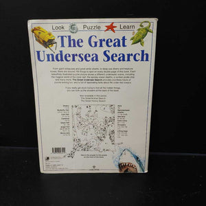 The Great Undersea Search (Usborne) -educational