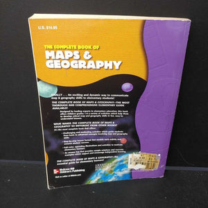 The Complete Book of Maps & Geography (Grades 3-6) -workbook