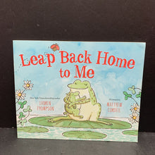 Load image into Gallery viewer, Leap Back Home to Me (Lauren Thompson) -paperback
