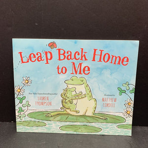 Leap Back Home to Me (Lauren Thompson) -paperback