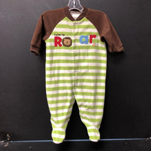 Load image into Gallery viewer, &quot; i like to roar&quot; striped outfit
