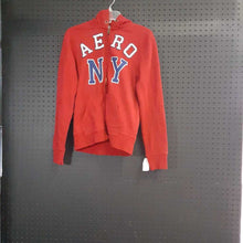 Load image into Gallery viewer, &quot;Aero NY&quot; zip hooded sweatshirt w/pocket
