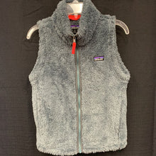 Load image into Gallery viewer, girl zip up fleece vest
