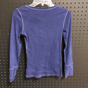 Solid button up top