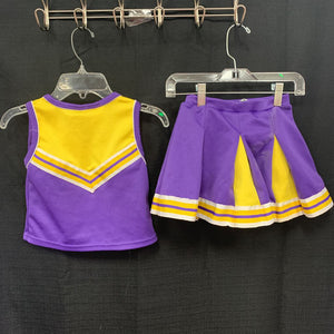 2pc cheerleader uniform