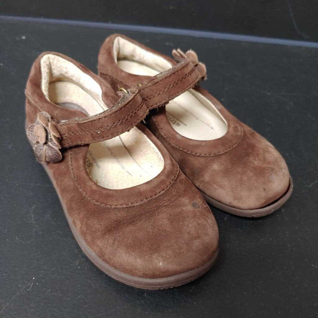 girls velcro flower shoes