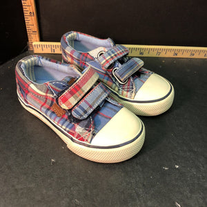 boy plaid shoes