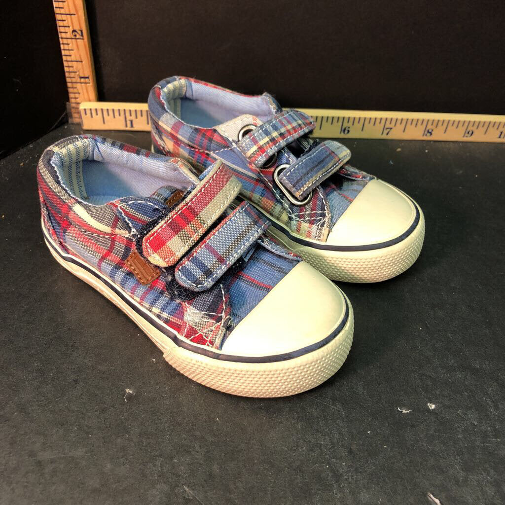 boy plaid shoes