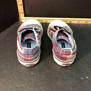 boy plaid shoes