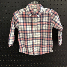 Load image into Gallery viewer, plaid button down shirt
