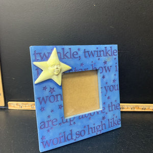 "Twinkle, Twinkle."star picture frame