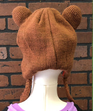 Load image into Gallery viewer, Rudolph brained reindeer winter knit hat
