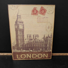 Load image into Gallery viewer, london metal sign
