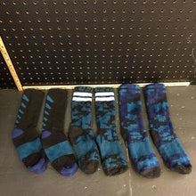 Load image into Gallery viewer, 3pk pattern socks
