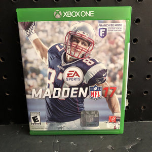 "Madden NFL 17" video game