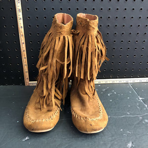 girls mocassin boots