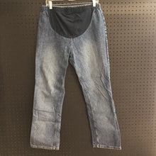 Load image into Gallery viewer, Denim pants w/stretch band
