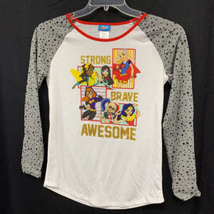 "Strong brave awesome" top