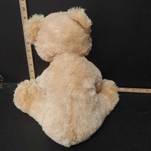 Golden teddy bear plush